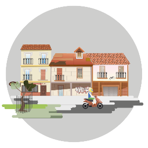 High insecurity scenario